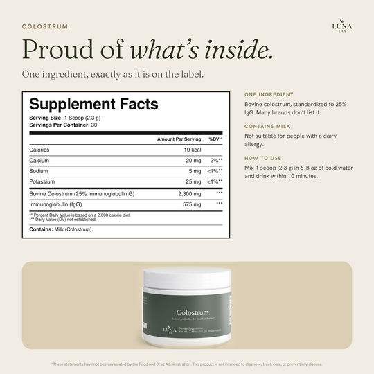 Colostrum | Natural Antibodies for Your Gut Barrier