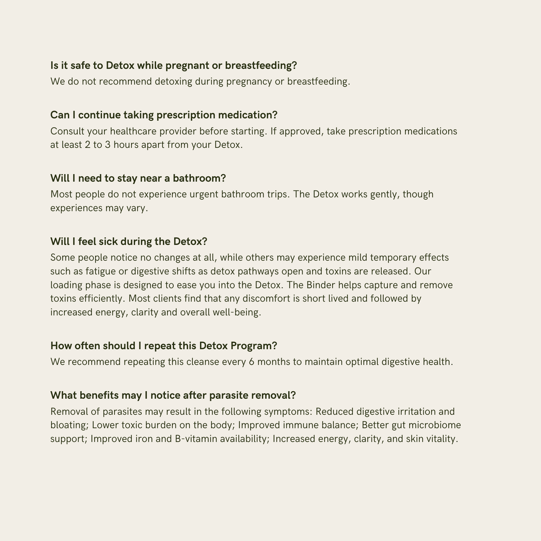 Herbal Detox Formula