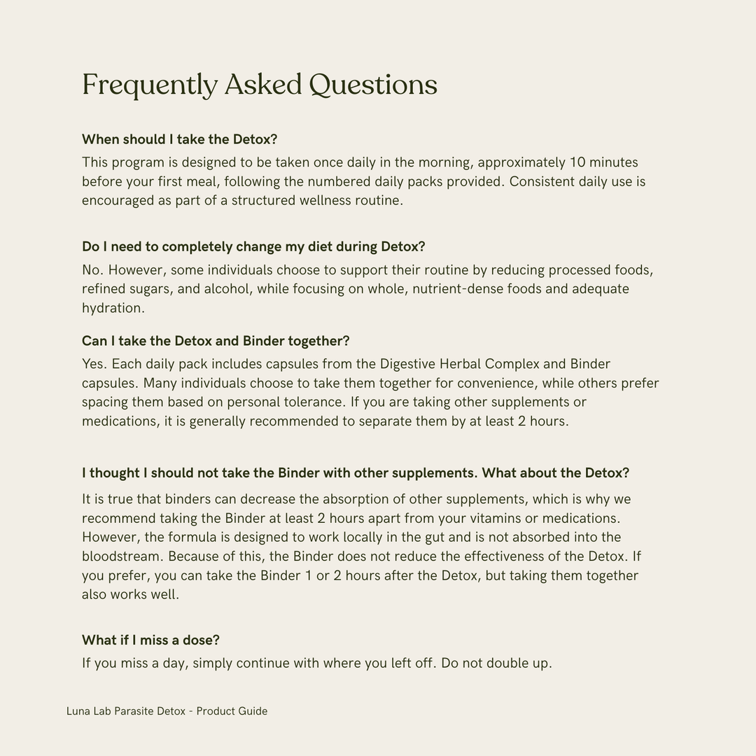 Herbal Detox Formula